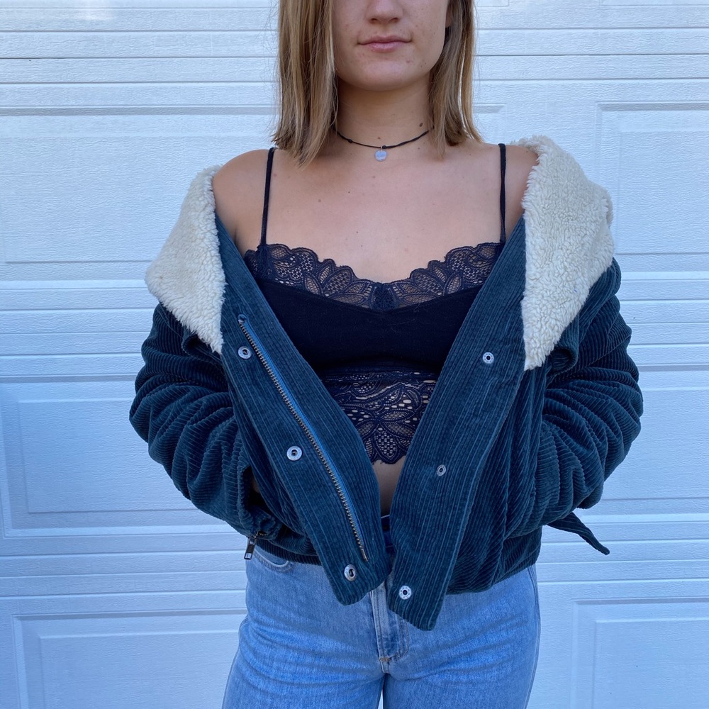 Free people cord trucker jacket